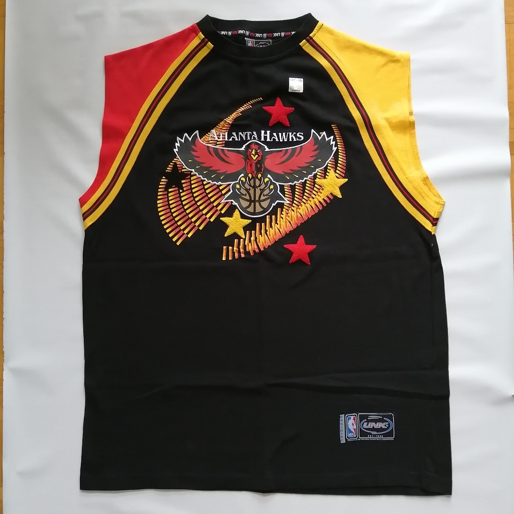 Atlanta Hawks Y2K Black Jersey XL NWOT